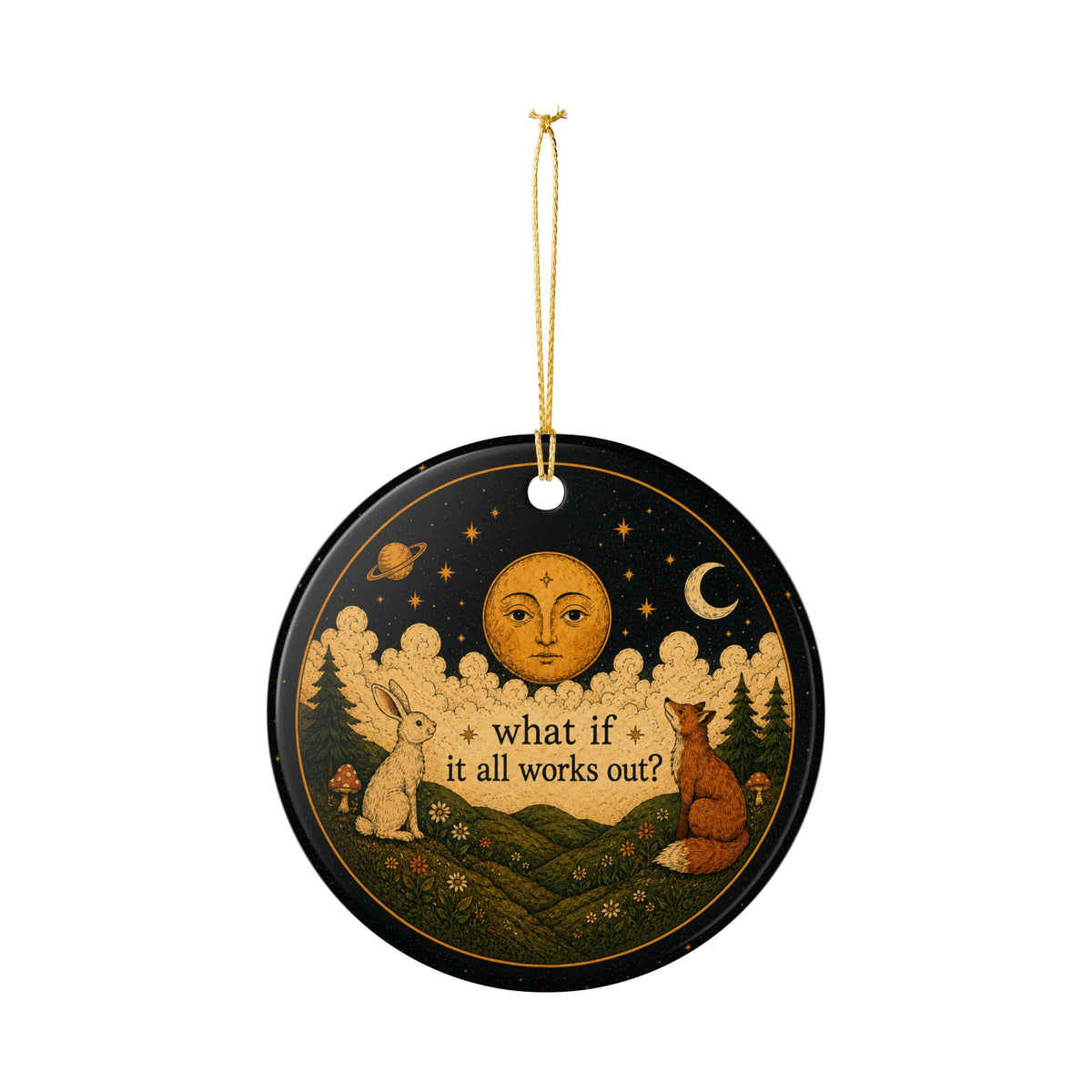 What If It All Works Out Ornament Celestial