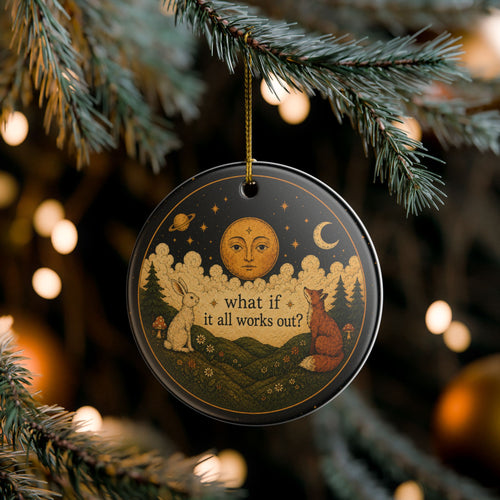 What If It All Works Out Ornament Celestial